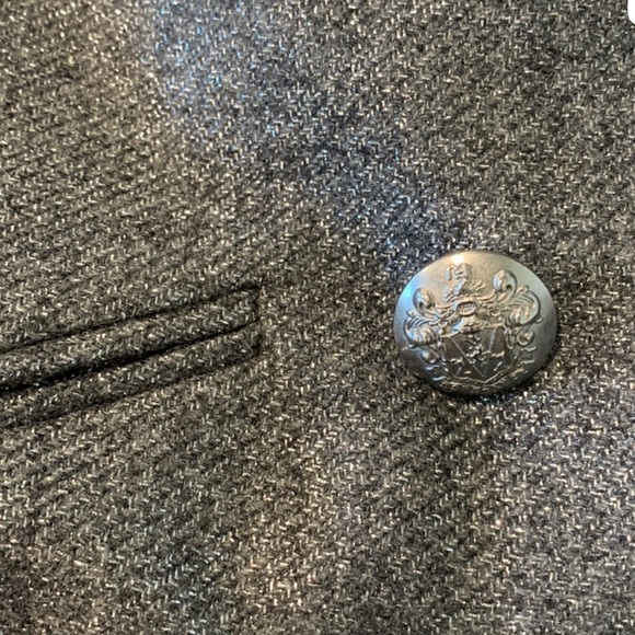 NWT Veronica Beard Parineti Dickey Jacket in Metallic Wool Blend - Picture 7 of 11